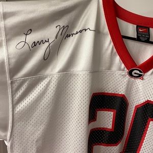 Georgia Bulldogs, Larry Munson Autograph jersey